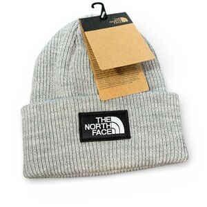 The North Face Unisex Light Gray Knit Hat